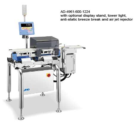 AD4961-600-1224 checkweigher with flipper rejector