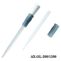 Glass tip and silicon adapter for the MPA-200/1200