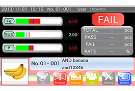 Bar graph display