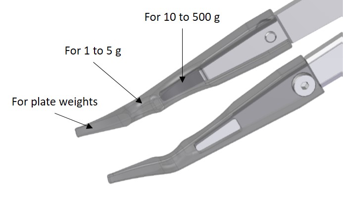 AD-1689 Tweezers for Calibration Weight