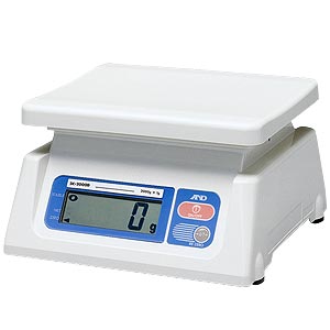 A&D Weighing SK-5001WP Washdown Digital Scale 5000g x 1g (Grams