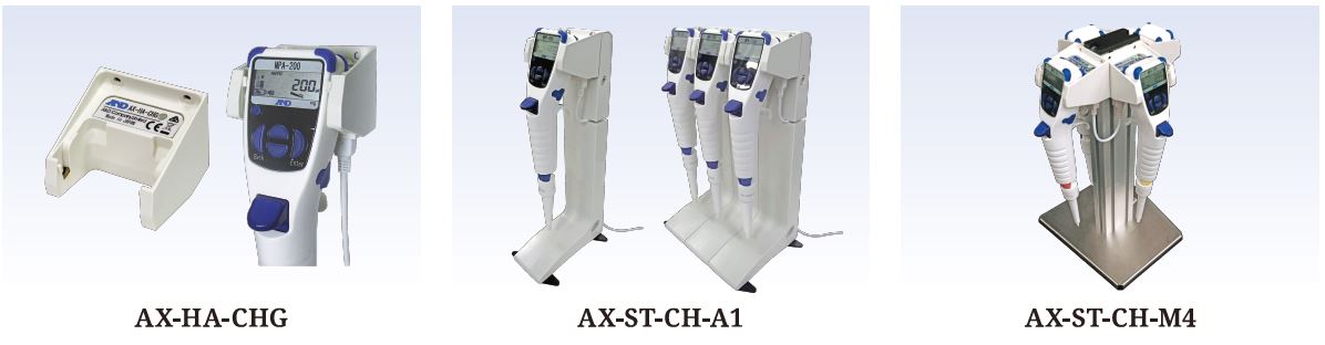 Single Channel A&D Weighing MPA Series Pipette Includes Charger Electronic 10 to 200 μL