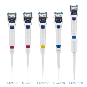 MPA Series Single Channel Electronic Pipettes